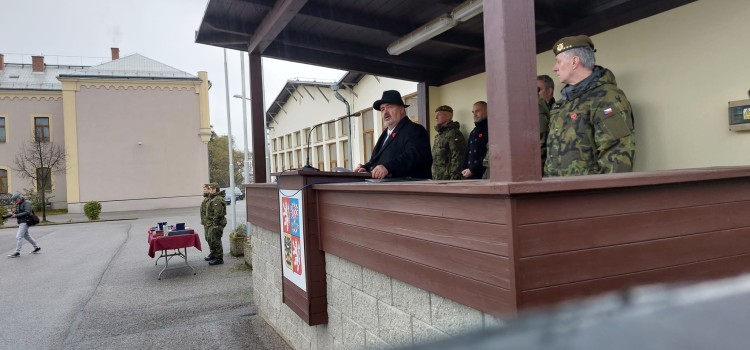 Projev k vojákům – Den válečných veteránů